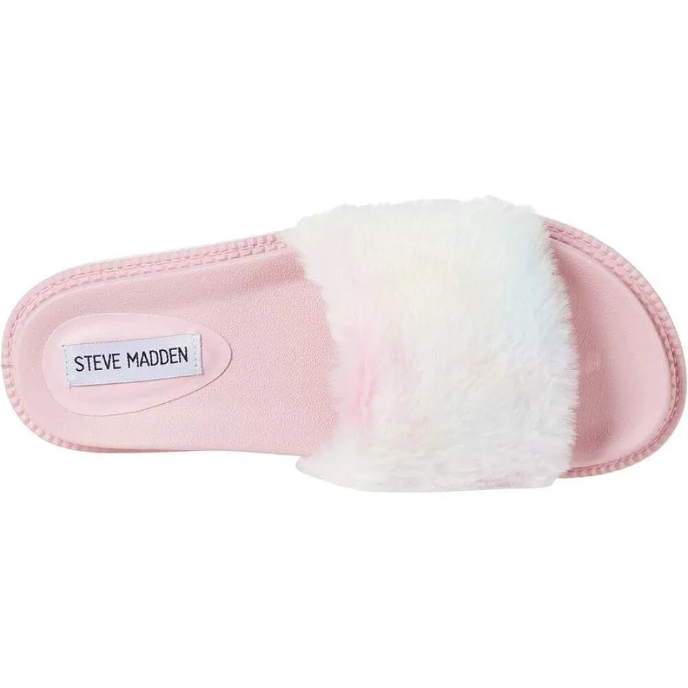 Sophlyn Pink Tie Dye Slides