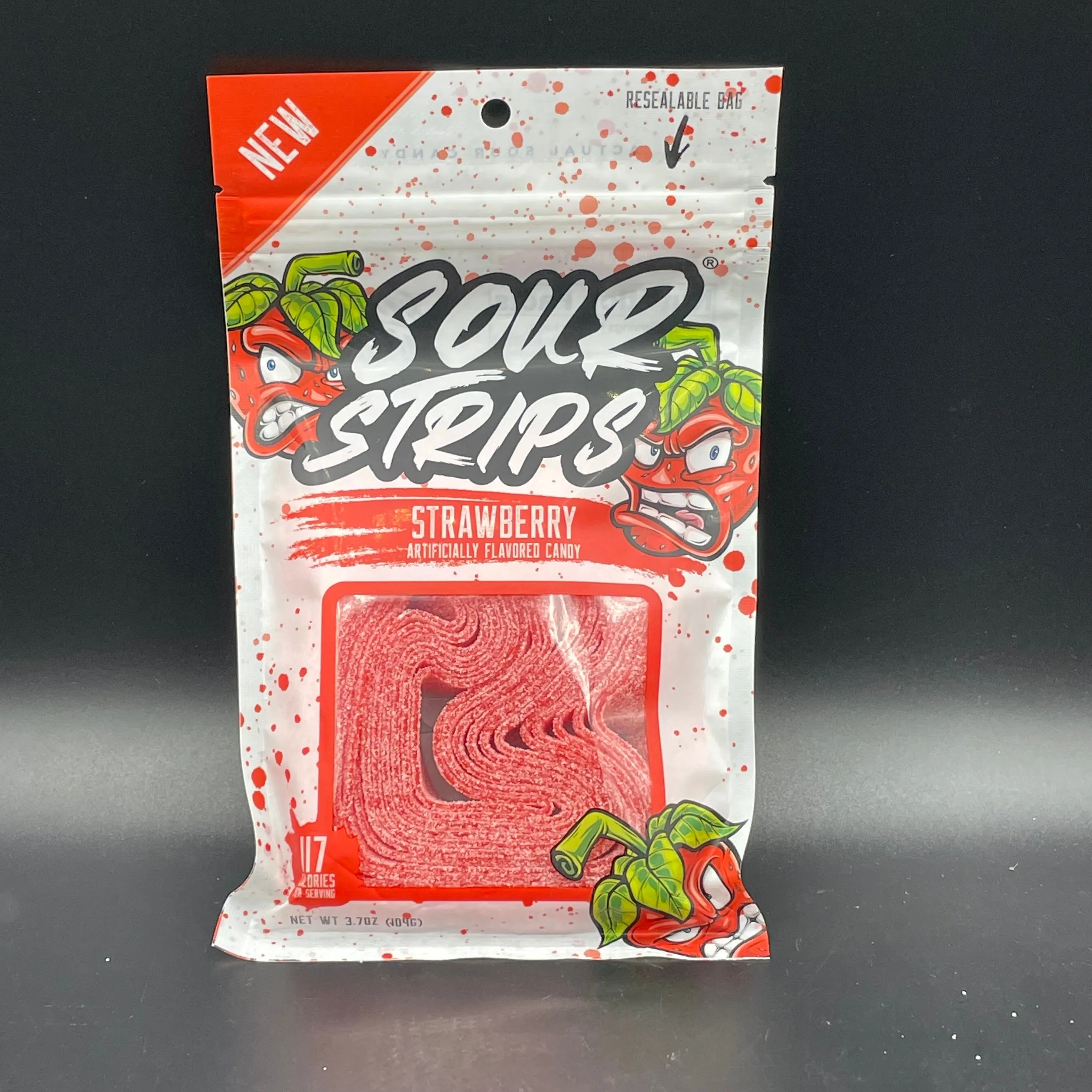 Sour Strips - Strawberry Flavour 96g (USA)