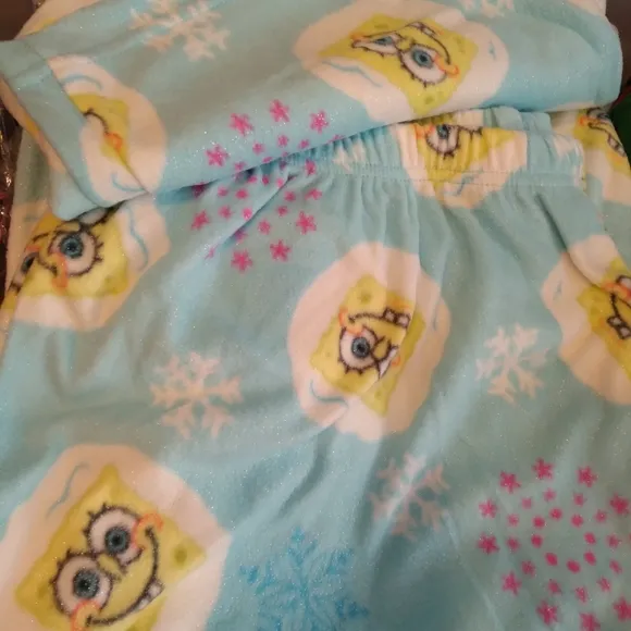 SpongeBob Snowpants women's plus pajama set 2X