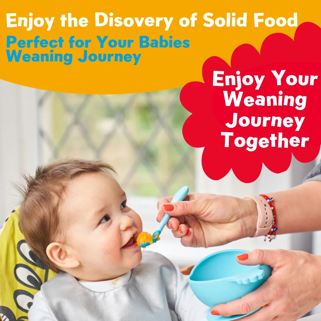 Stage 1 - Weaning spoons - three colour mixed pack