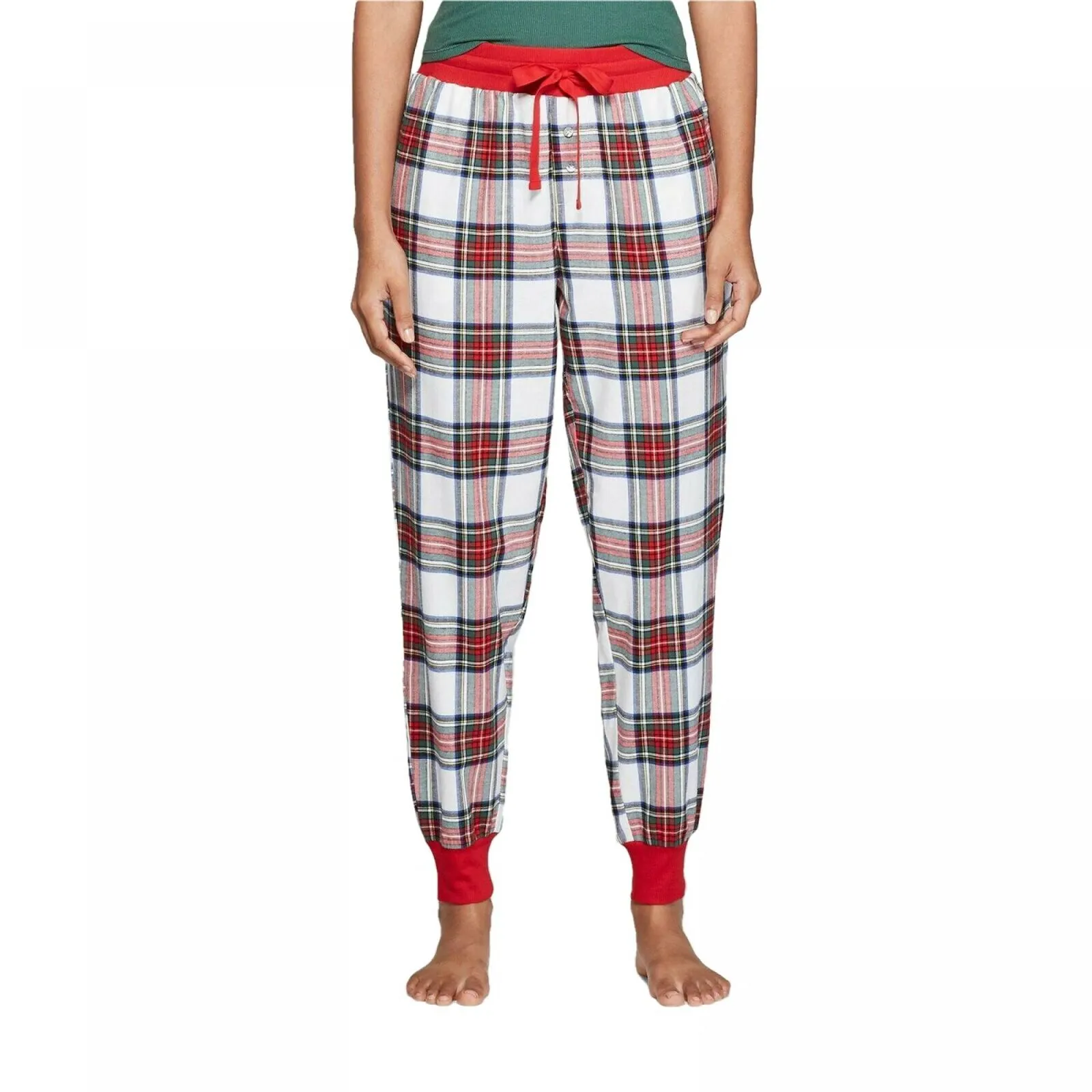 Stars Above Women's Plaid Perfectly Cozy Flannel Pajama Pants