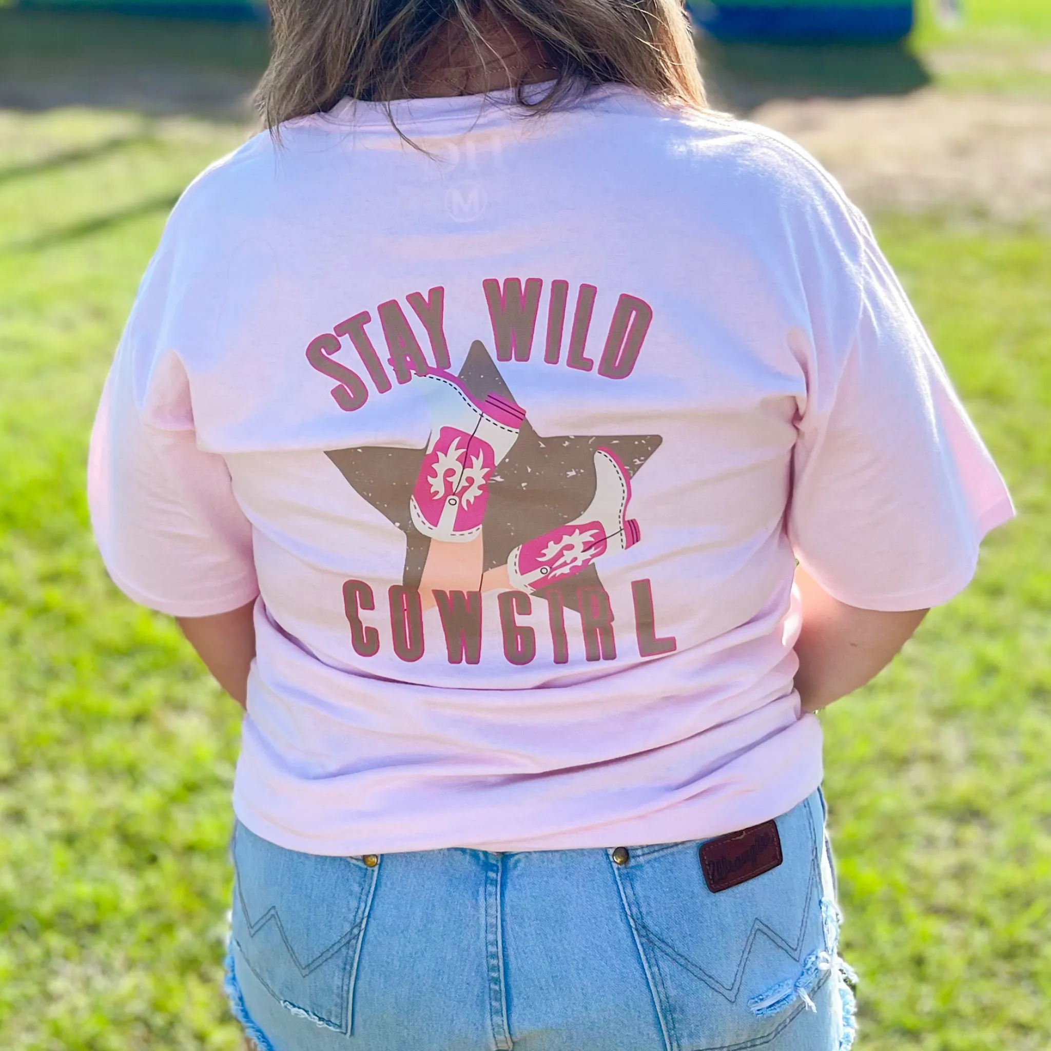 Stay Wild Cowgirl Graphic Tee