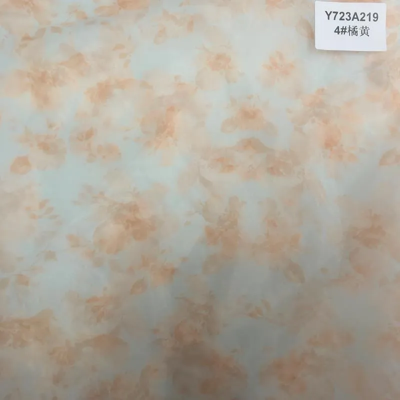 Strapless Maternity Dress Photo Shoot Print Floral Silk Soft Organza Woman Maxi Dress Side Slit  YW231002