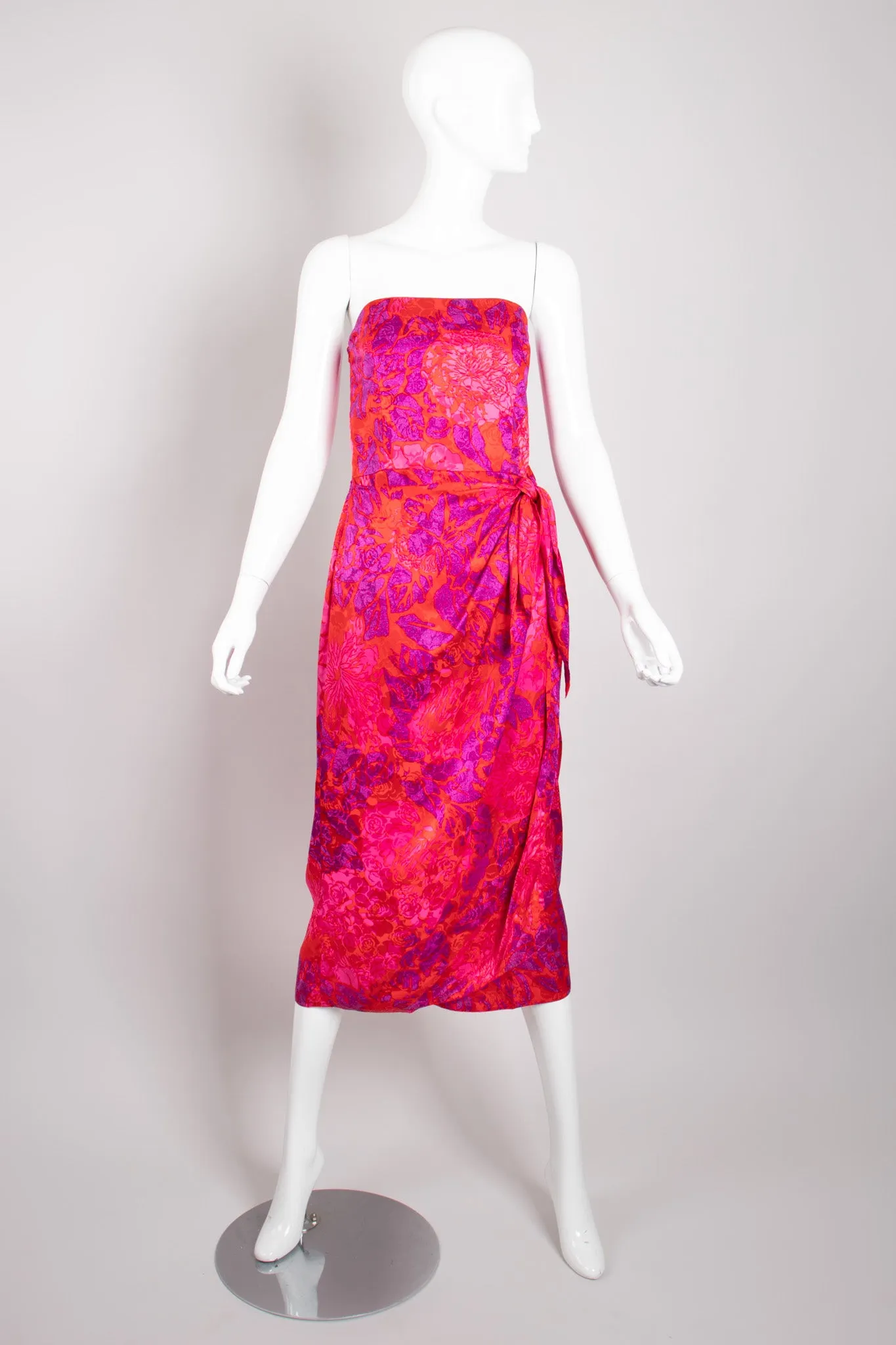 Strapless Sarong Dress