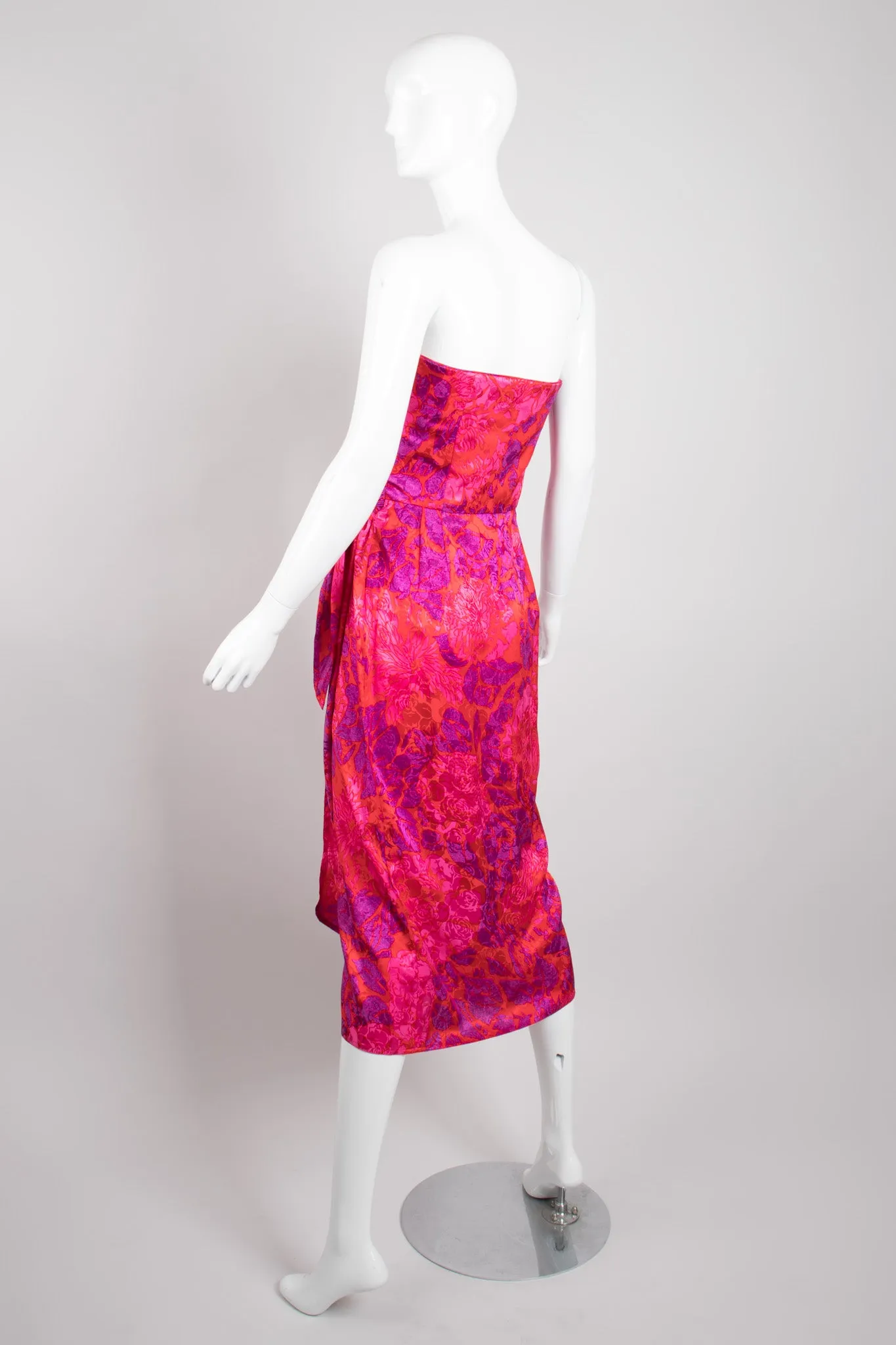 Strapless Sarong Dress