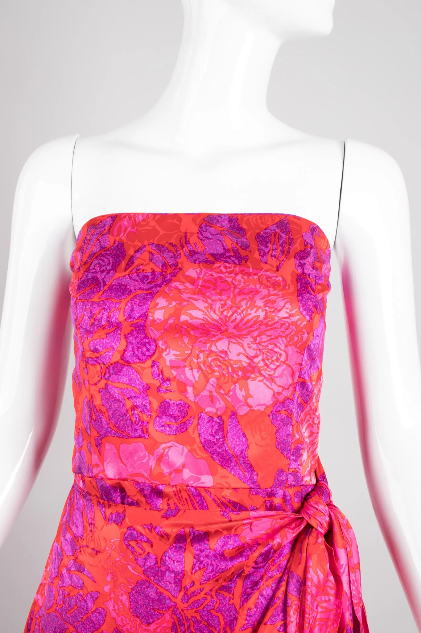 Strapless Sarong Dress