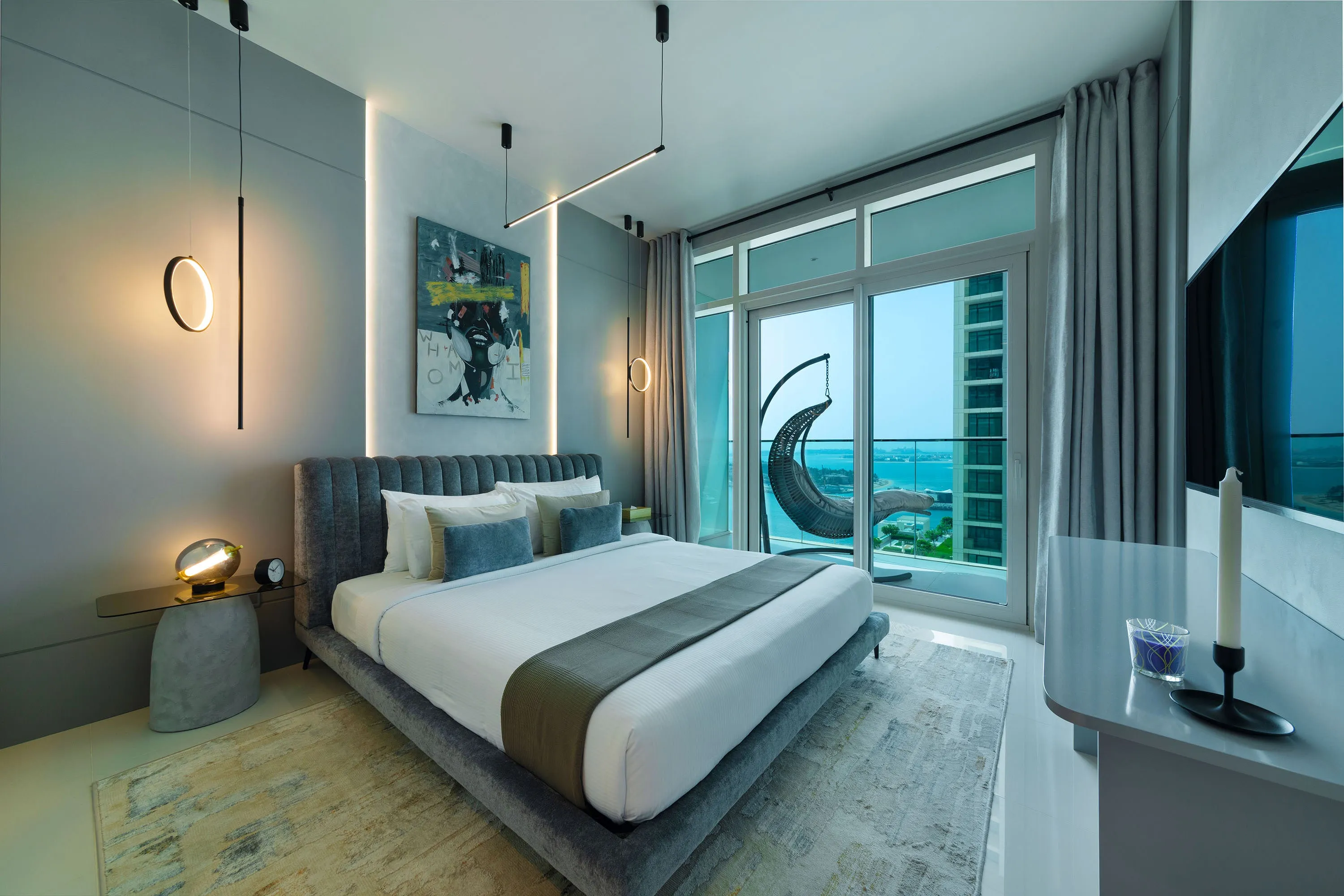 Stylish 2BR apt in Emaar Beachfront w/ stunning sea views