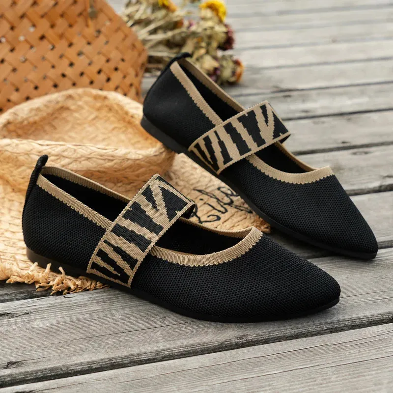 Stylish and Comfortable Slip-On Pointed Flats for Women