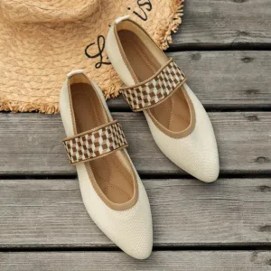 Stylish and Comfortable Slip-On Pointed Flats for Women