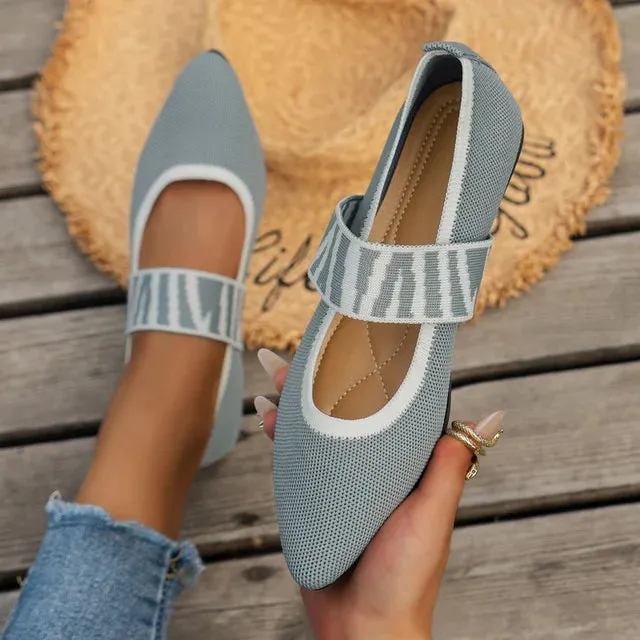 Stylish and Comfortable Slip-On Pointed Flats for Women