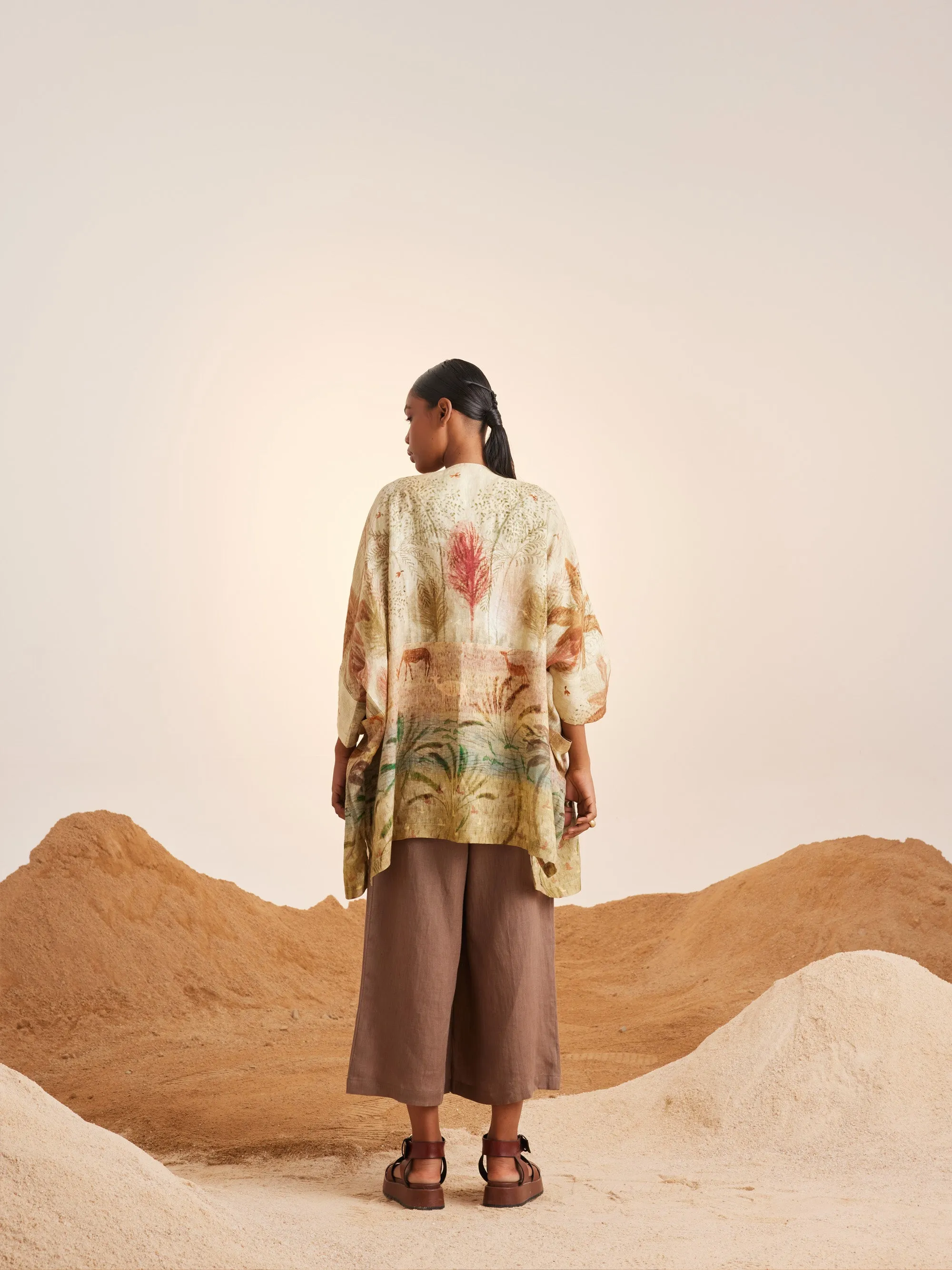 Summer Cape Overlay June-Woods-Linen-Ss25-Jc-Wod-Cord