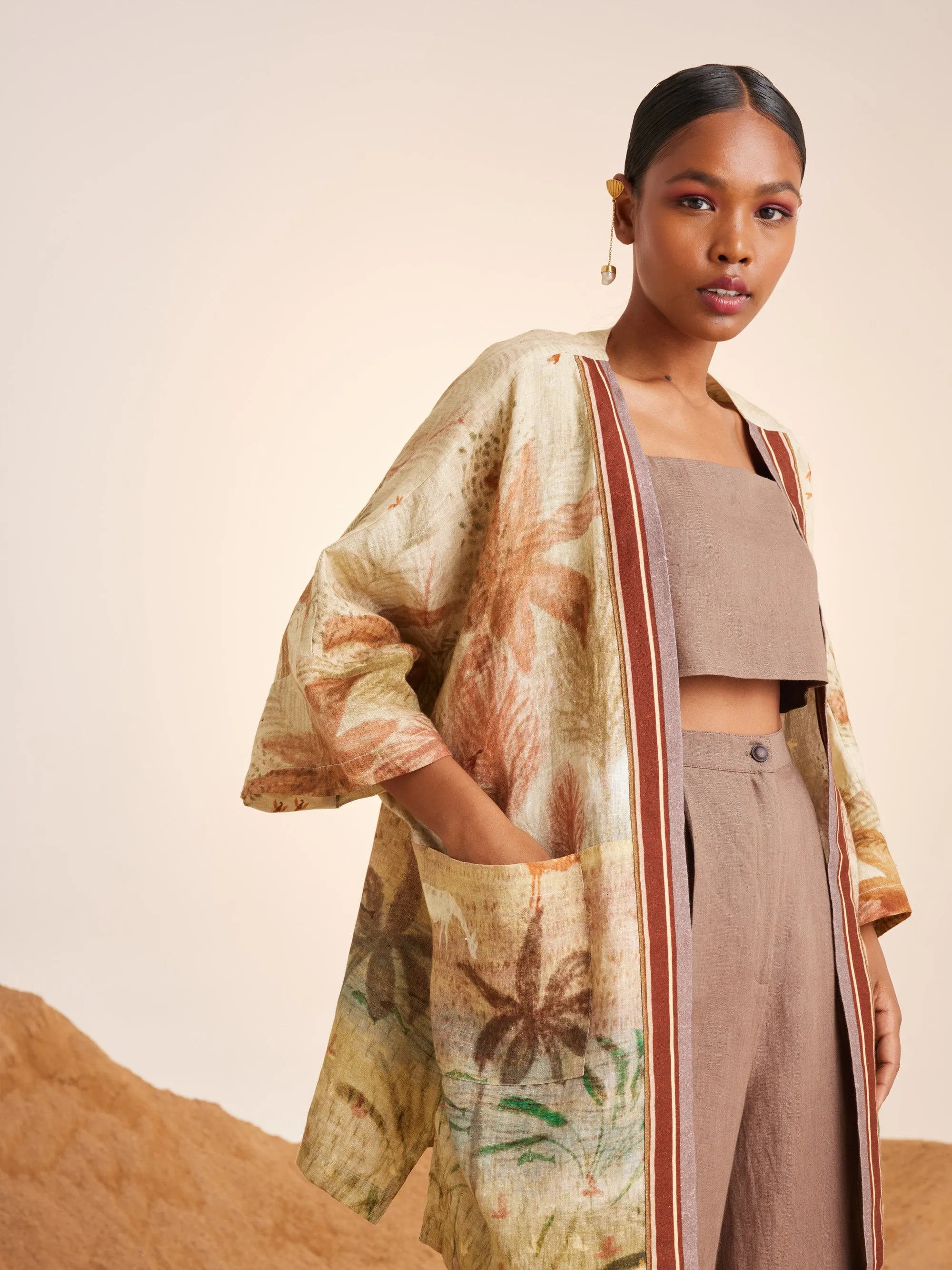 Summer Cape Overlay June-Woods-Linen-Ss25-Jc-Wod-Cord