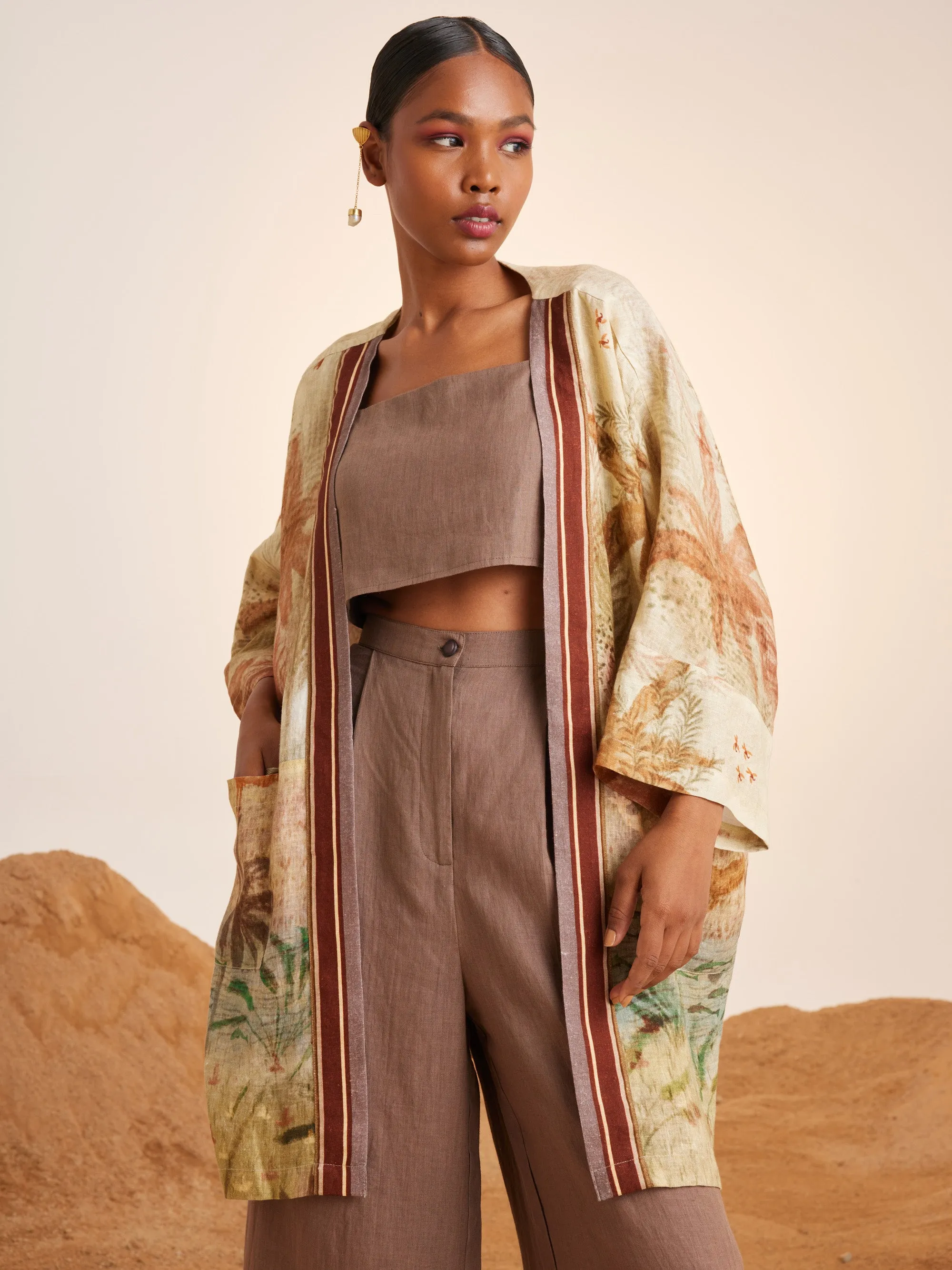 Summer Cape Overlay June-Woods-Linen-Ss25-Jc-Wod-Cord