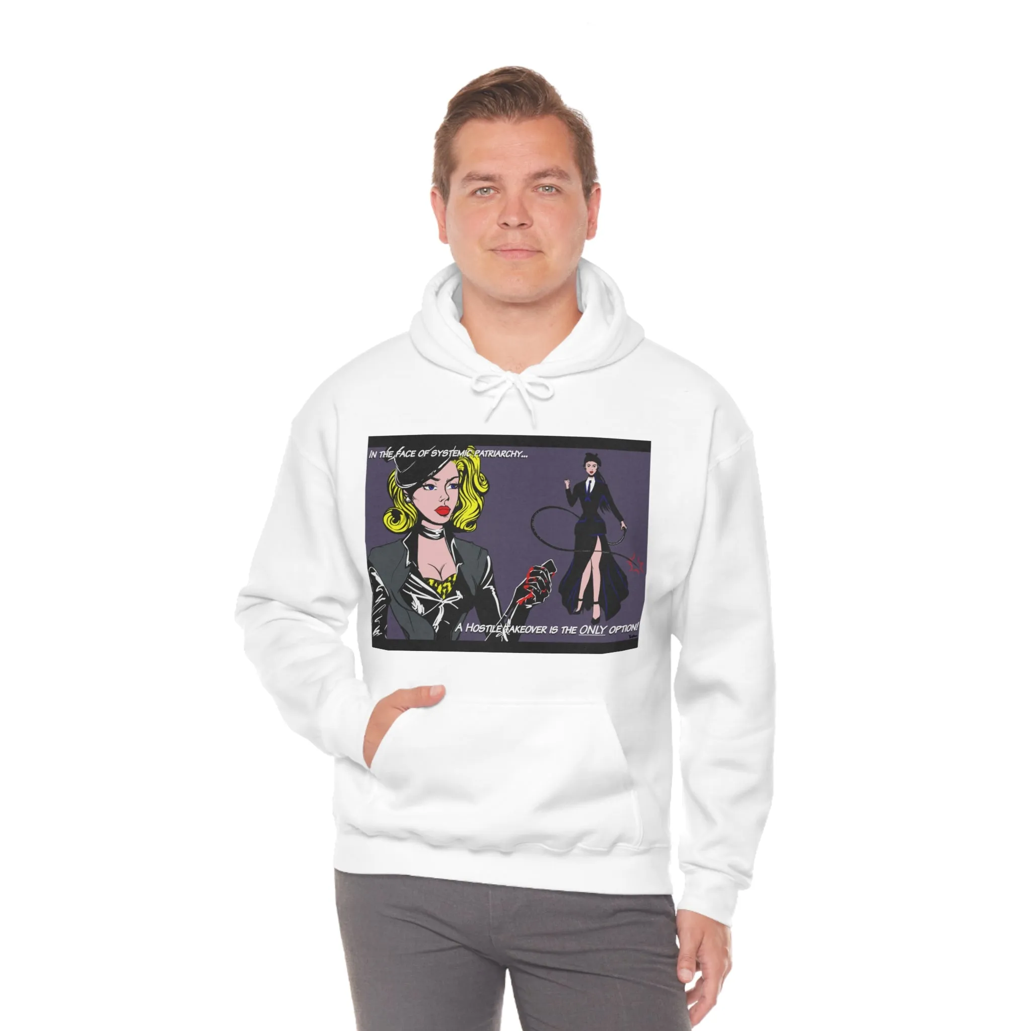 System Takeover Unisex Heavy Blend™ Hooded Sweatshirt