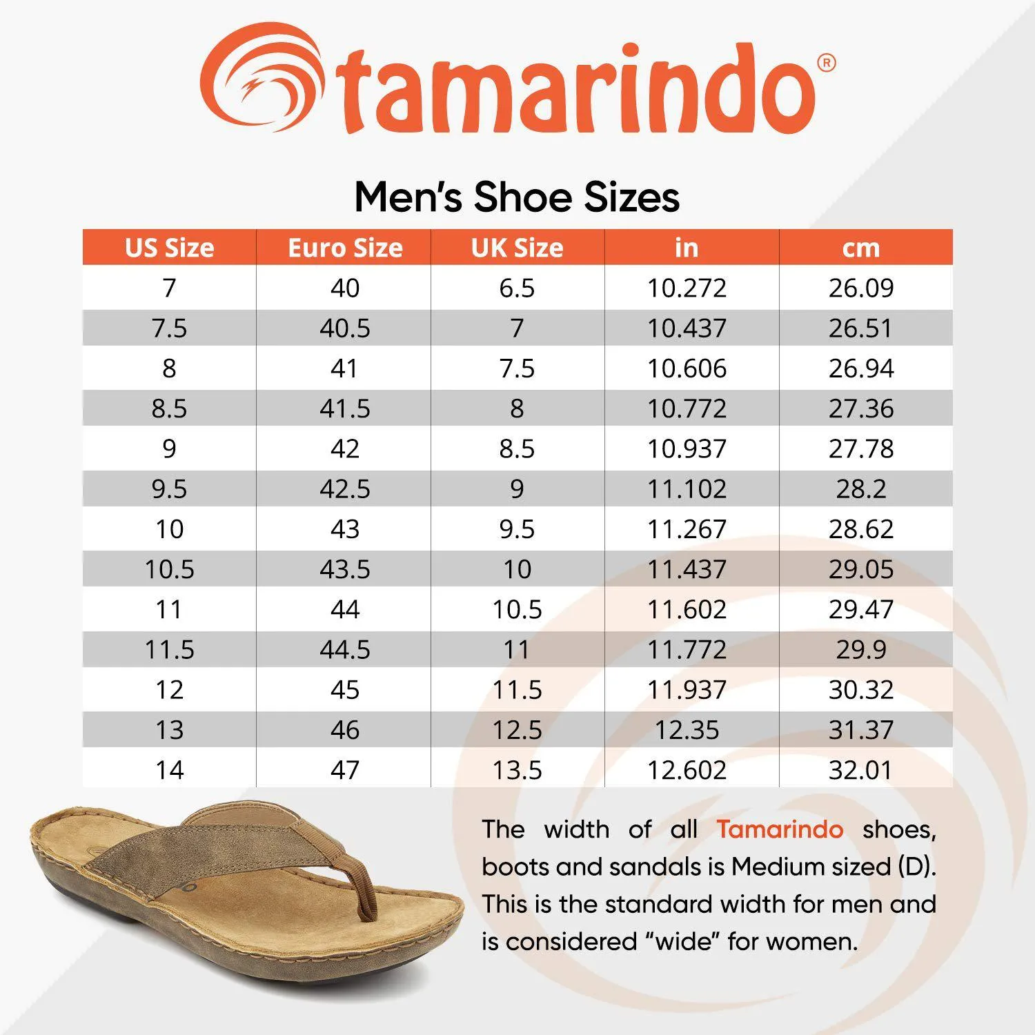 Tamarindo Beachcomber Sandal Men's Leather Softbed Flip Flop