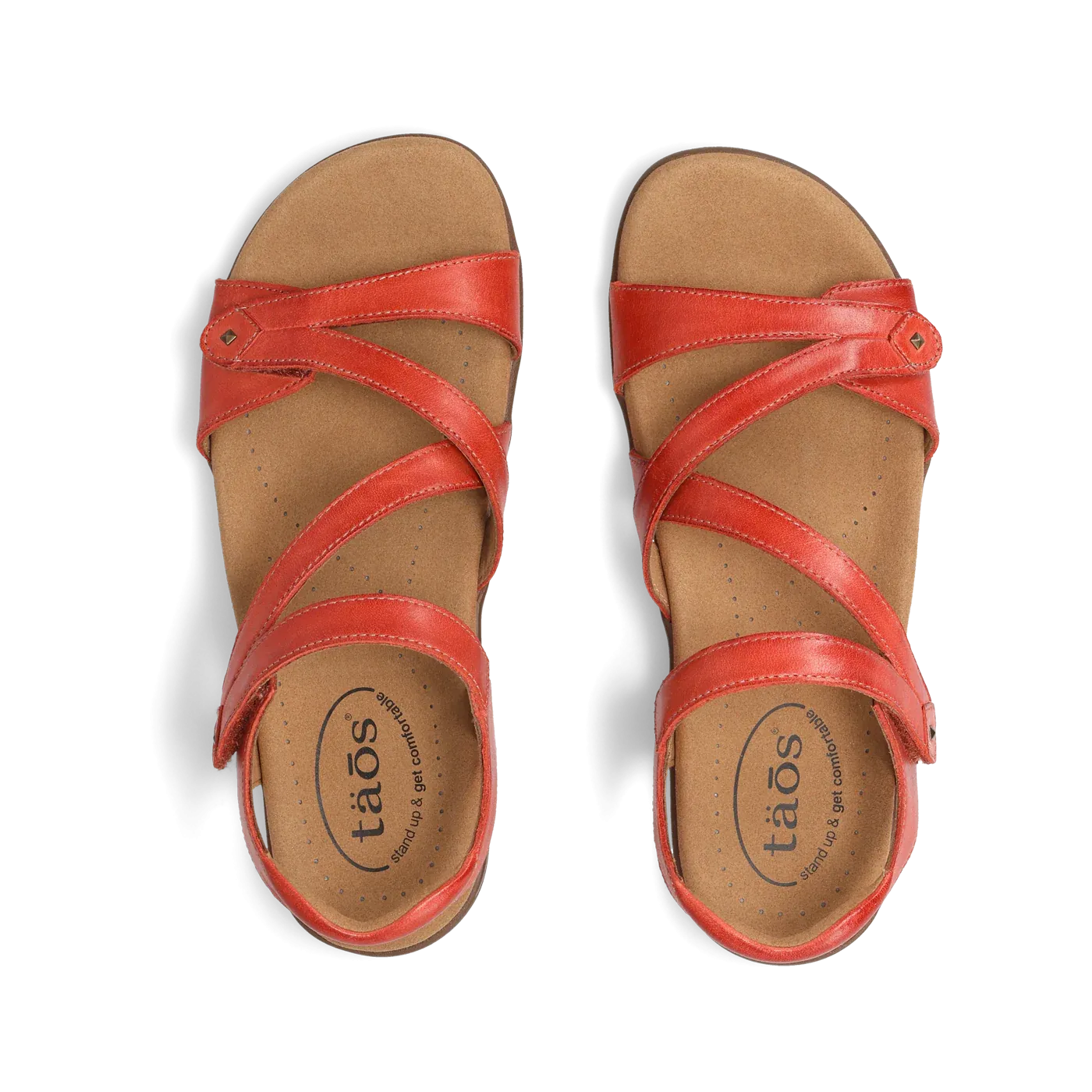 TAOS BIG TIME BRUSCHETA LEATHER SANDAL