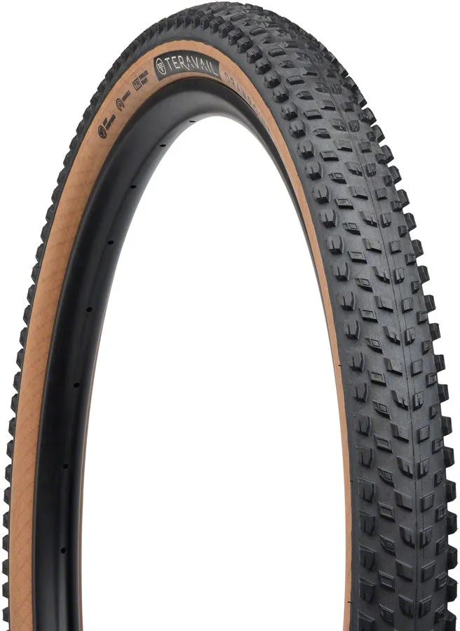 Teravail Drawpoint Tire - 29 x 2.4 Tubeless Folding Tan Durable Grip Compound