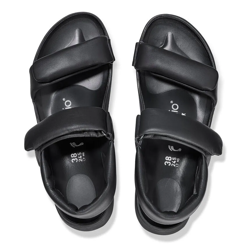 Theda - Black Natural Leather||Theda - Cuir naturel noir
