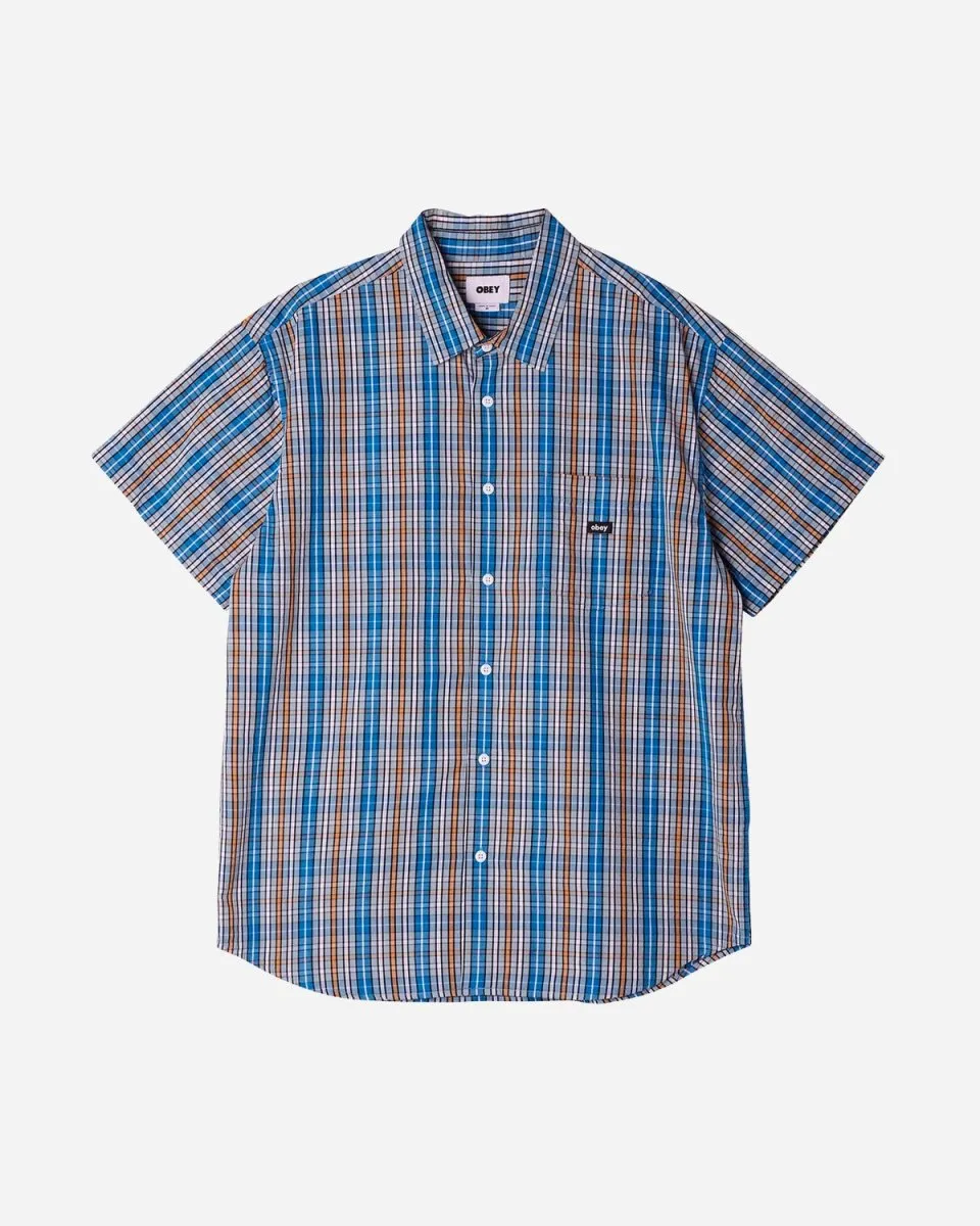 Tim Woven Atlantic Shirt - Blue
