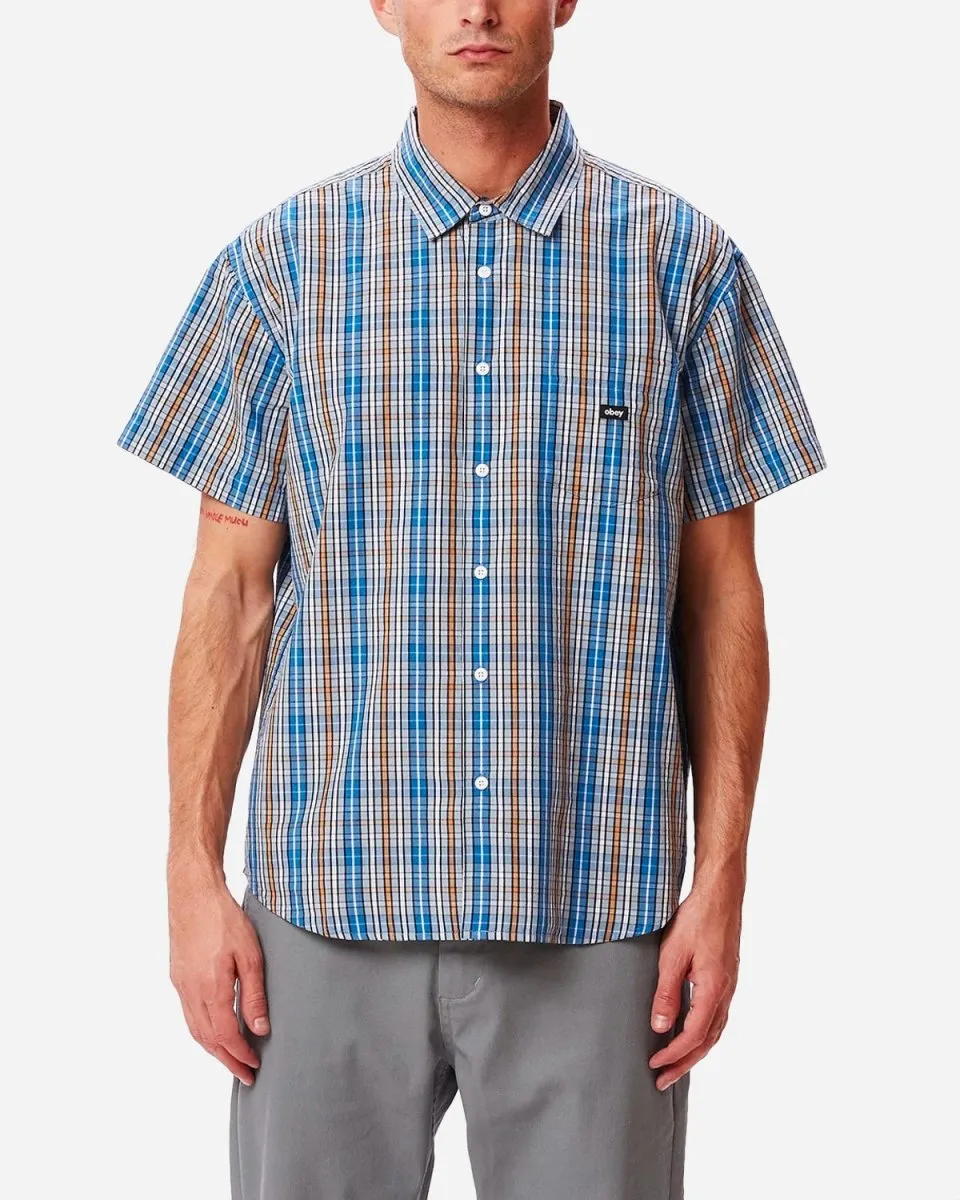 Tim Woven Atlantic Shirt - Blue