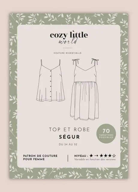 Top et Robe SEGUR Pochette patron de couture