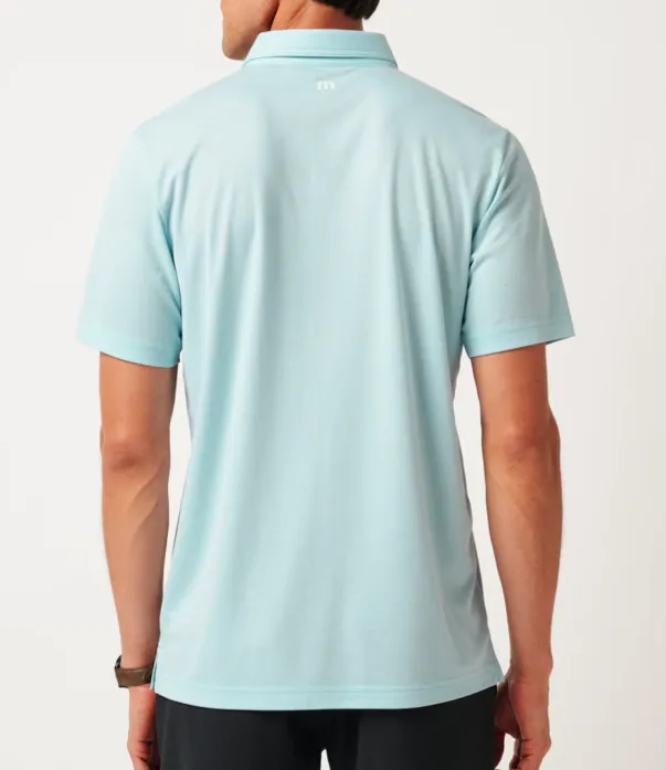 Travis Mathew Lake Breeze Polo - Cory Blue