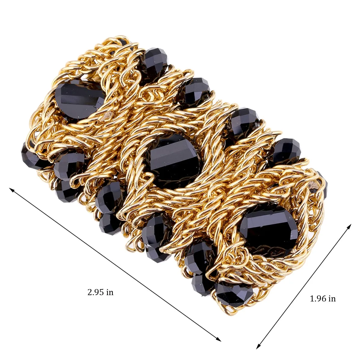 Treasure Cocktail Cuff Bracelet