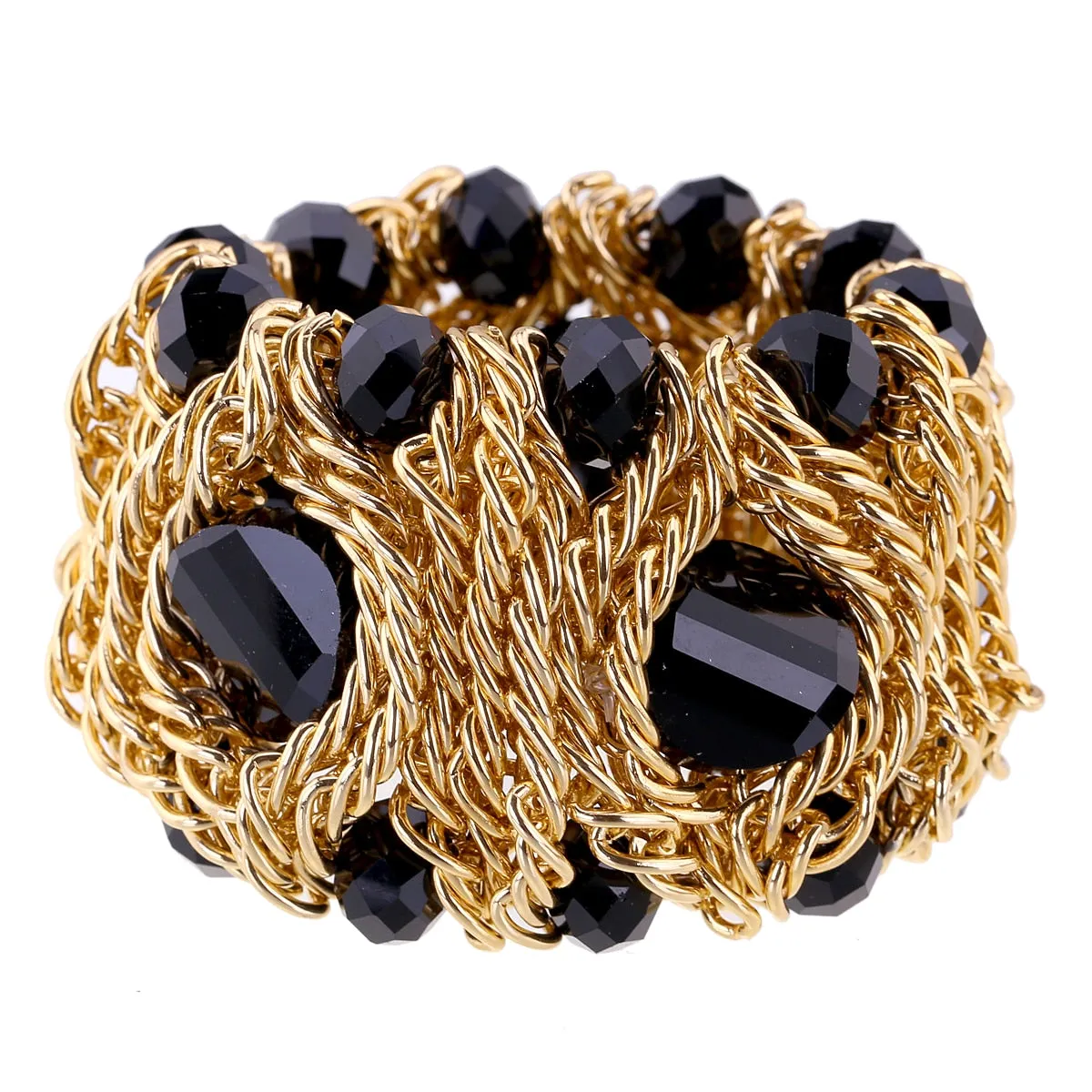 Treasure Cocktail Cuff Bracelet