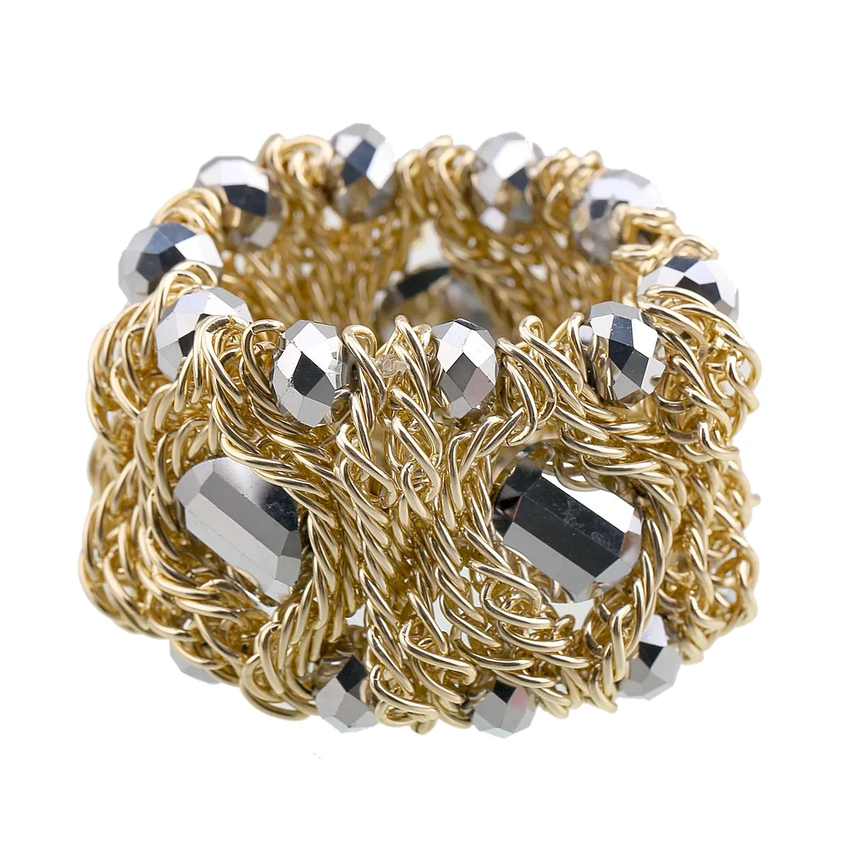 Treasure Cocktail Cuff Bracelet