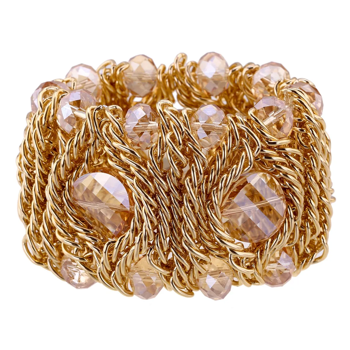 Treasure Cocktail Cuff Bracelet