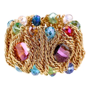 Treasure Cocktail Cuff Bracelet