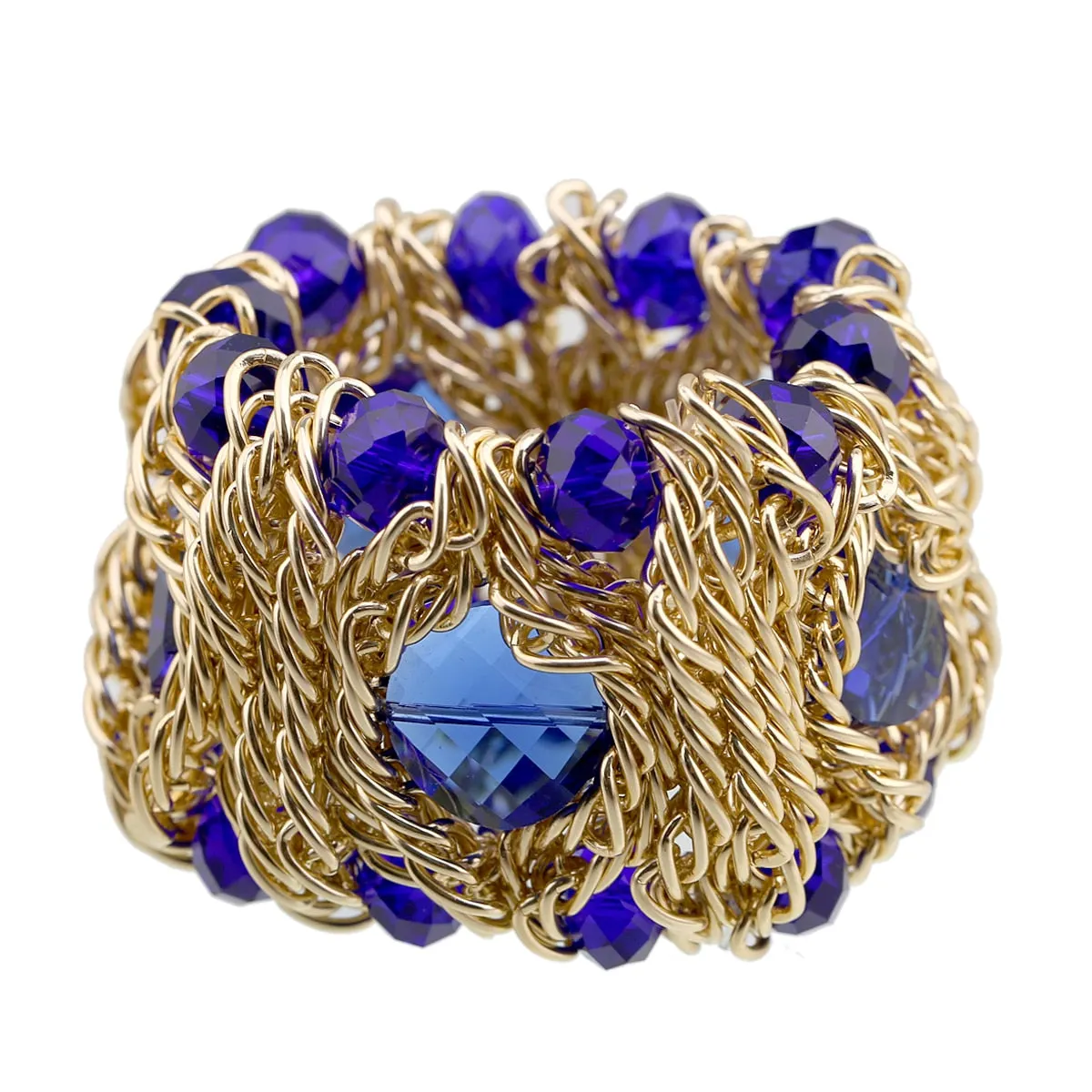 Treasure Cocktail Cuff Bracelet