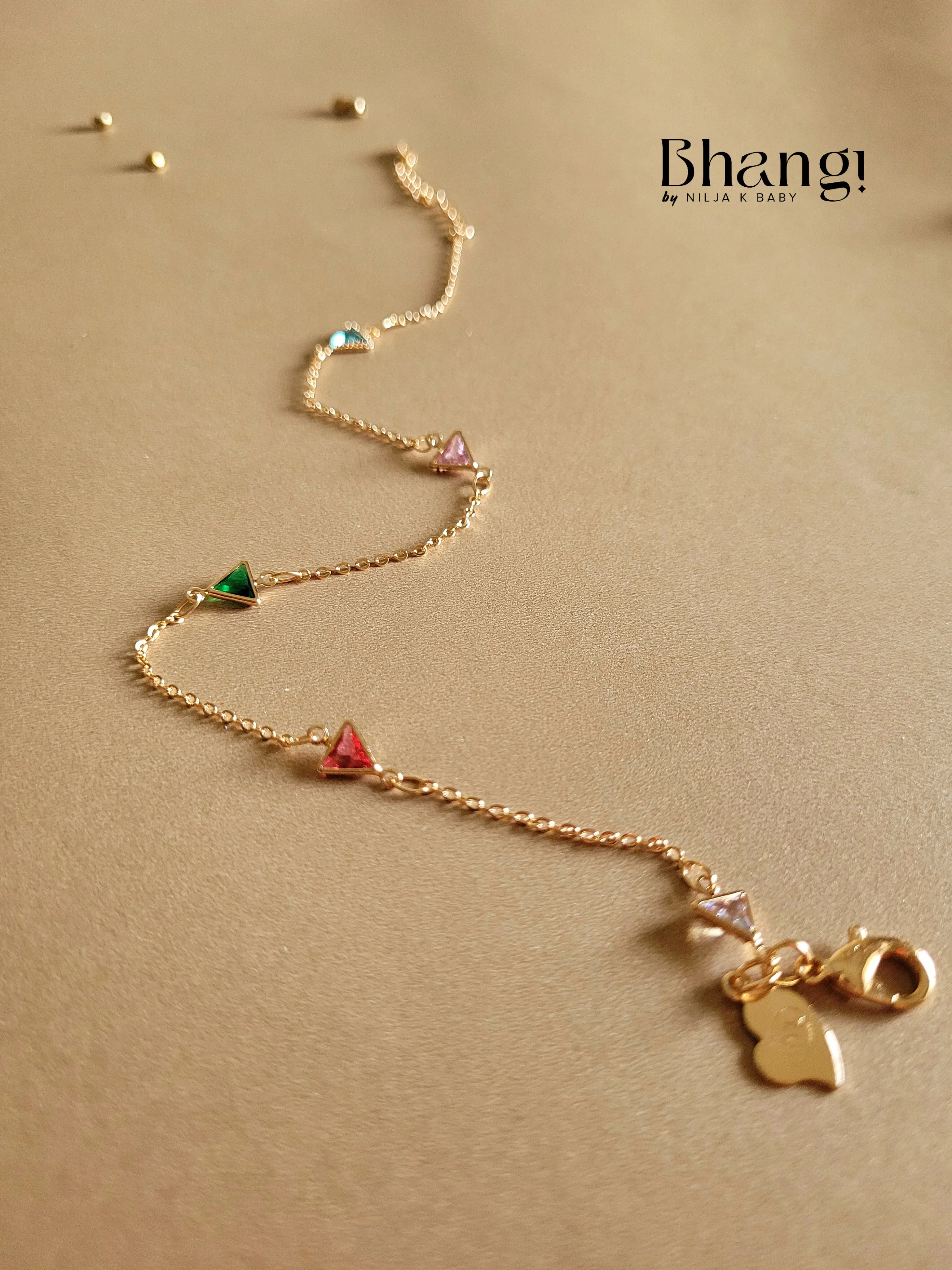 Triangle Anklet - Single