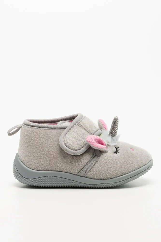 Unicorn Slipper Grey