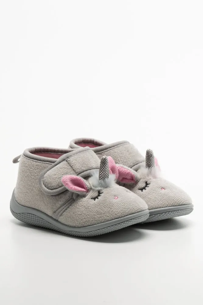 Unicorn Slipper Grey