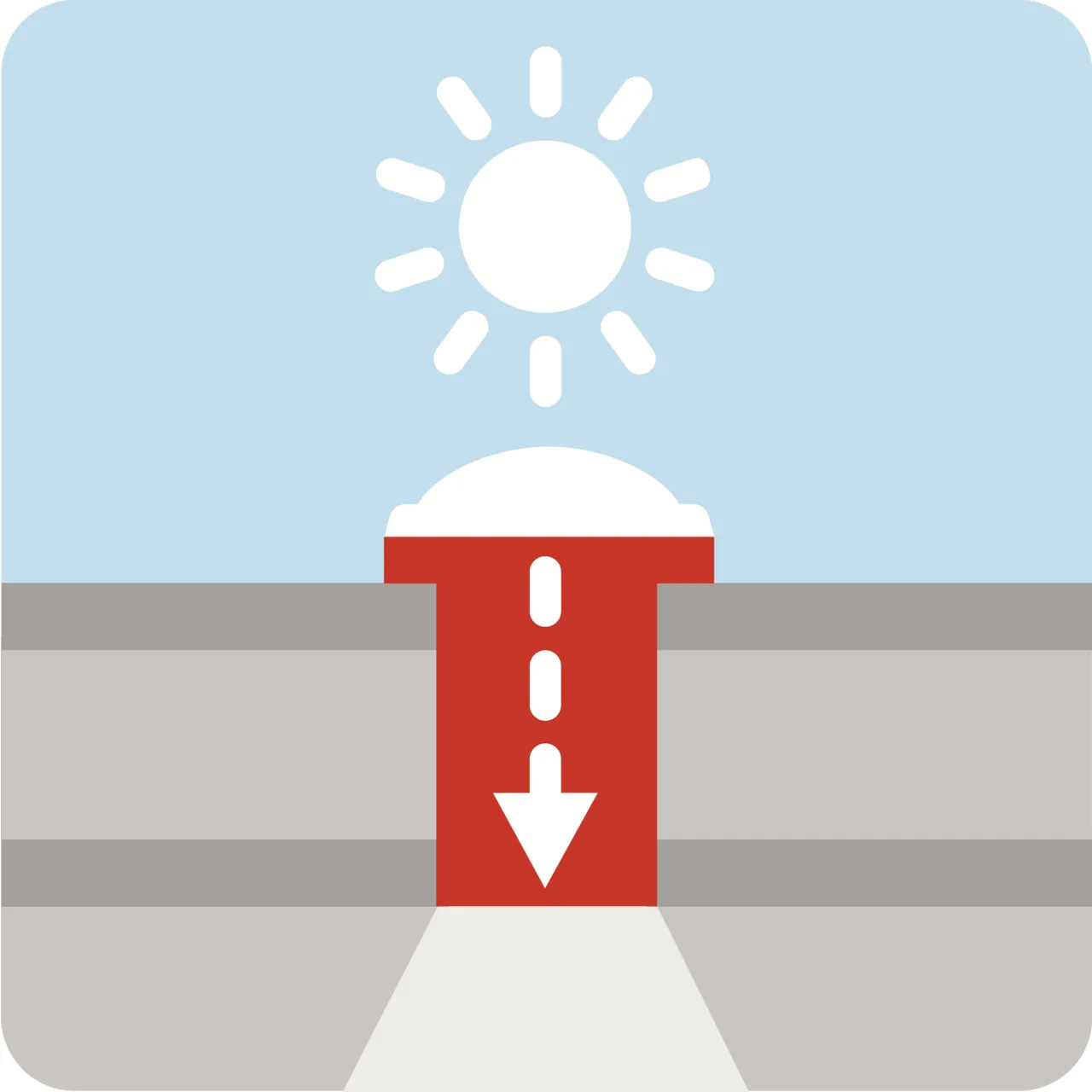 VELUX Flat Roof Flexible Sun Tunnel
