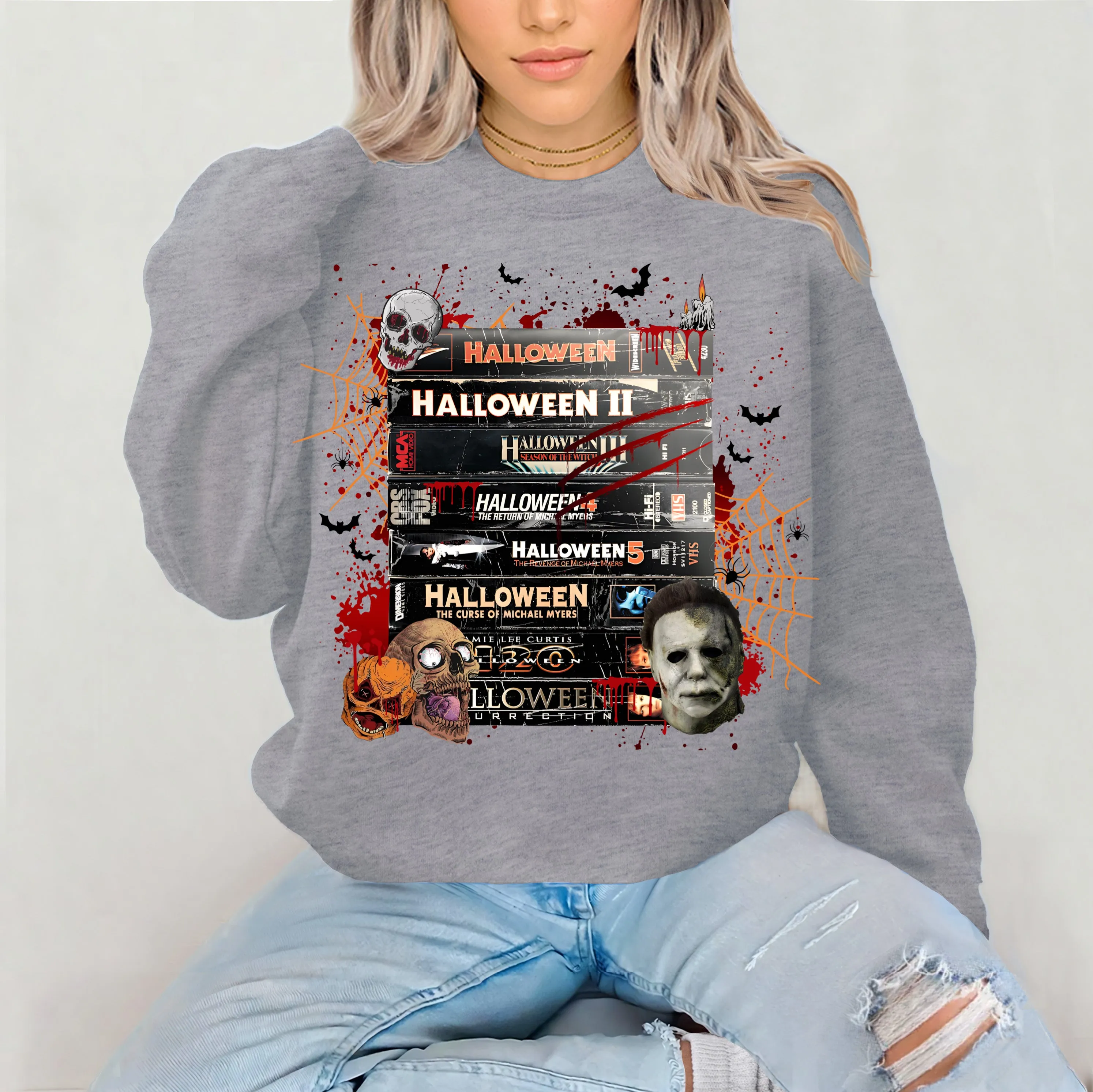 VHS Halloween Crewneck