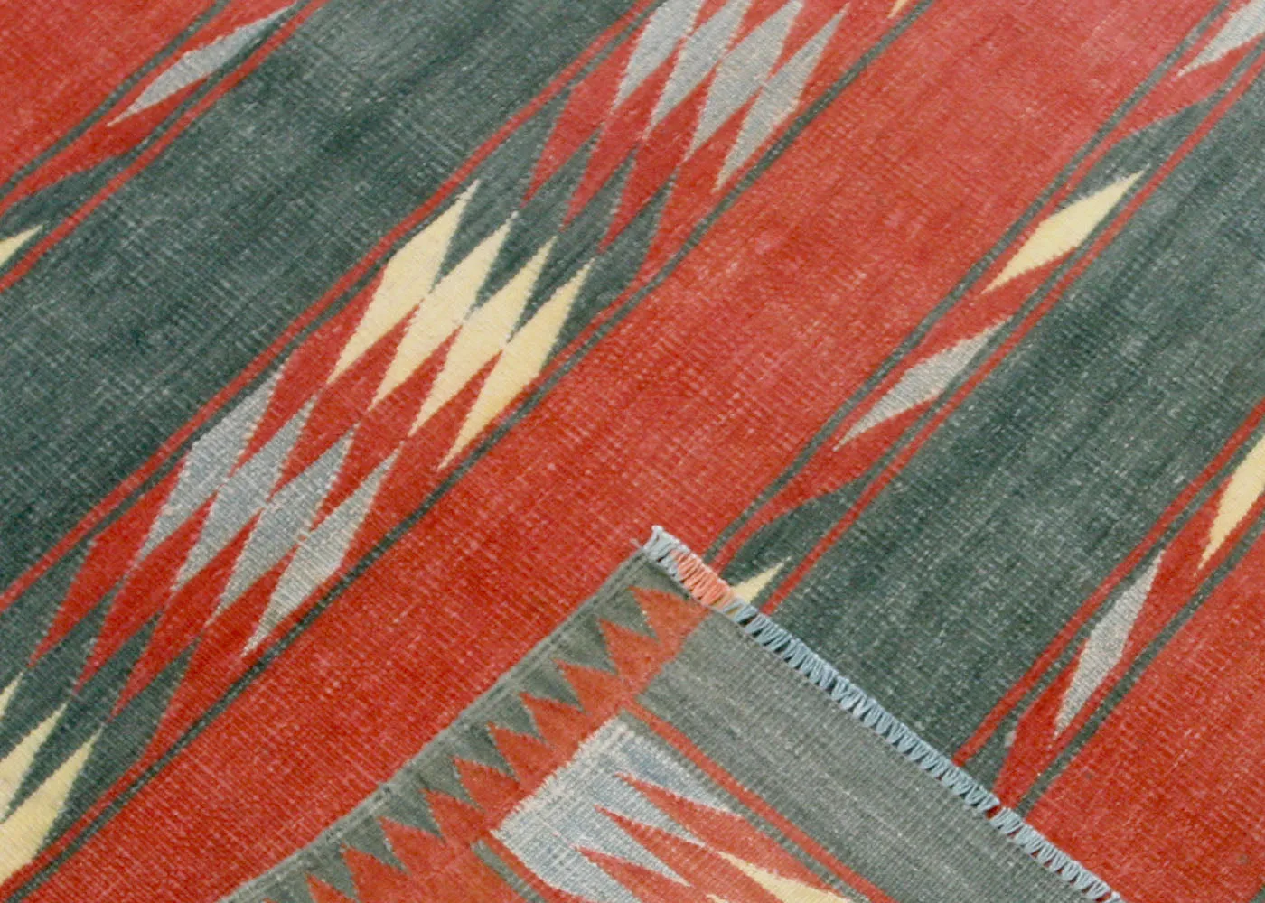 Vintage Afghan Maimana Kilim - 6'2" x 8'0"