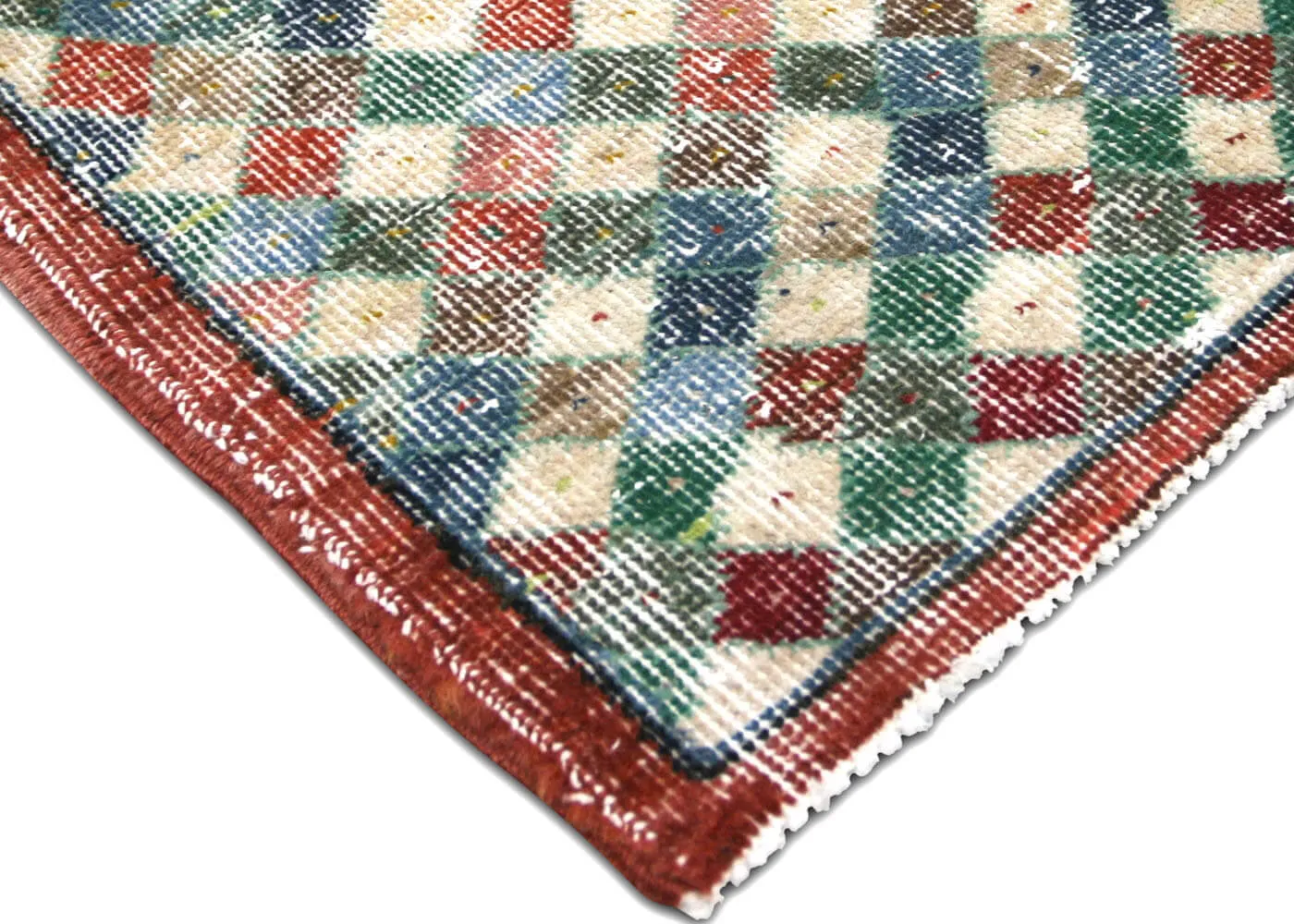 Vintage Turkish Mid-Century-Modern Rug - 4'8" x 8'5"