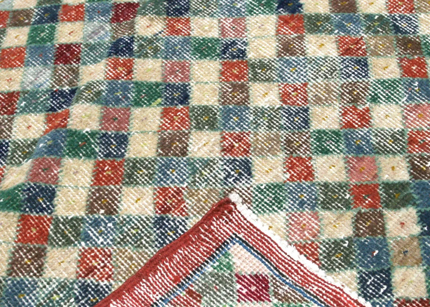 Vintage Turkish Mid-Century-Modern Rug - 4'8" x 8'5"