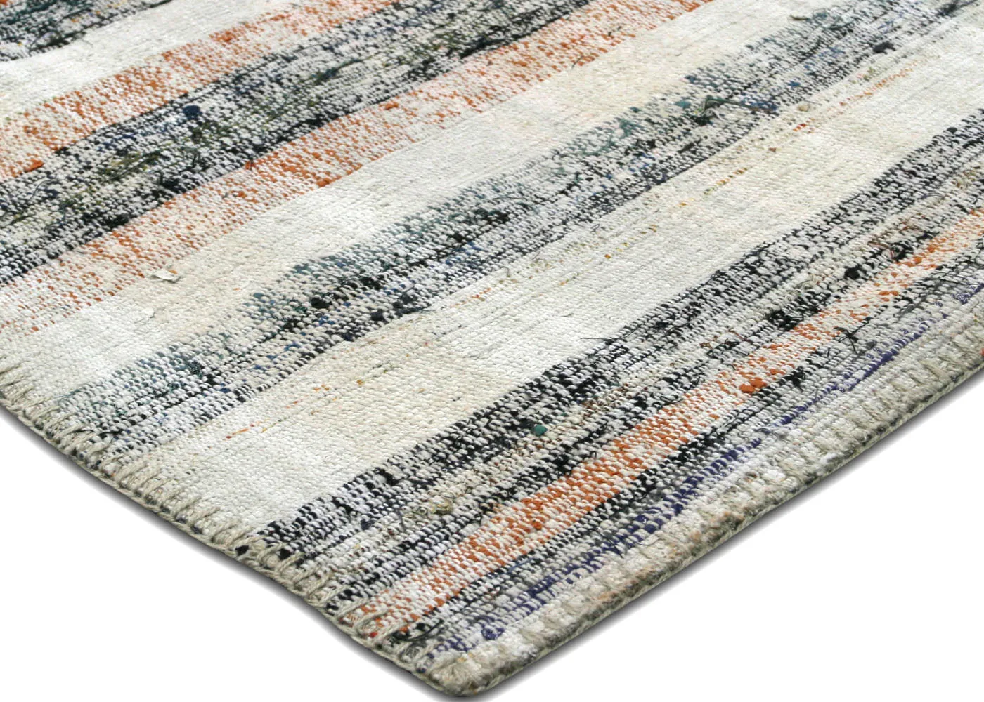 Vintage Turkish Rag Kilim - 6' x 9'7"