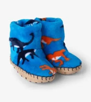 Wild Dinos Fleece Slippers