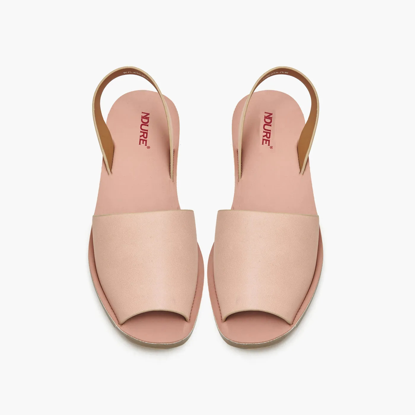 Women's Peep Toe Flats