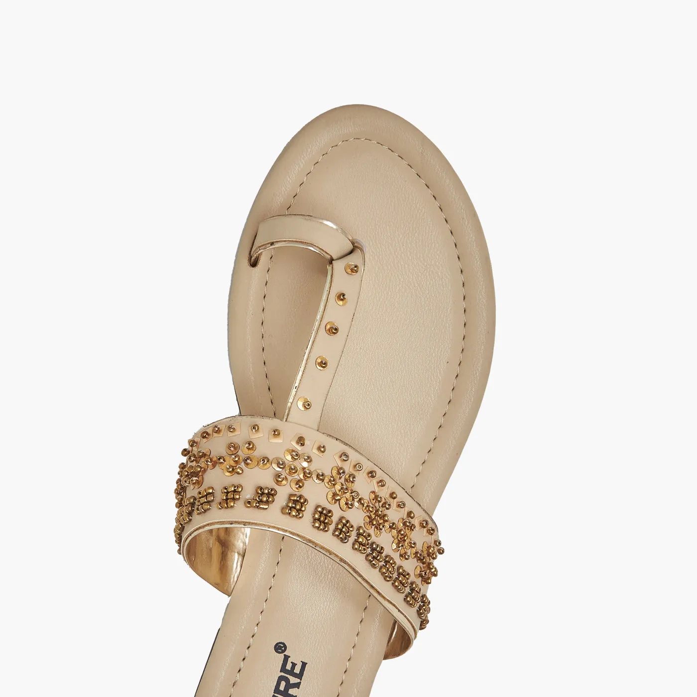 Women's Toe Ring Slides
