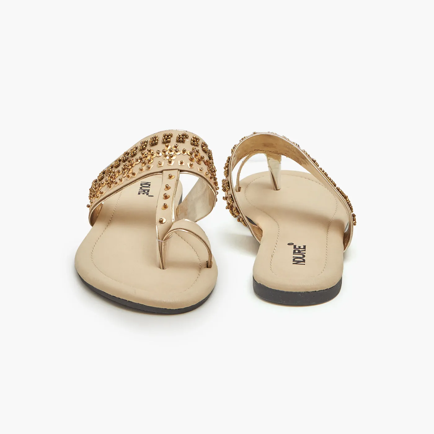 Women's Toe Ring Slides