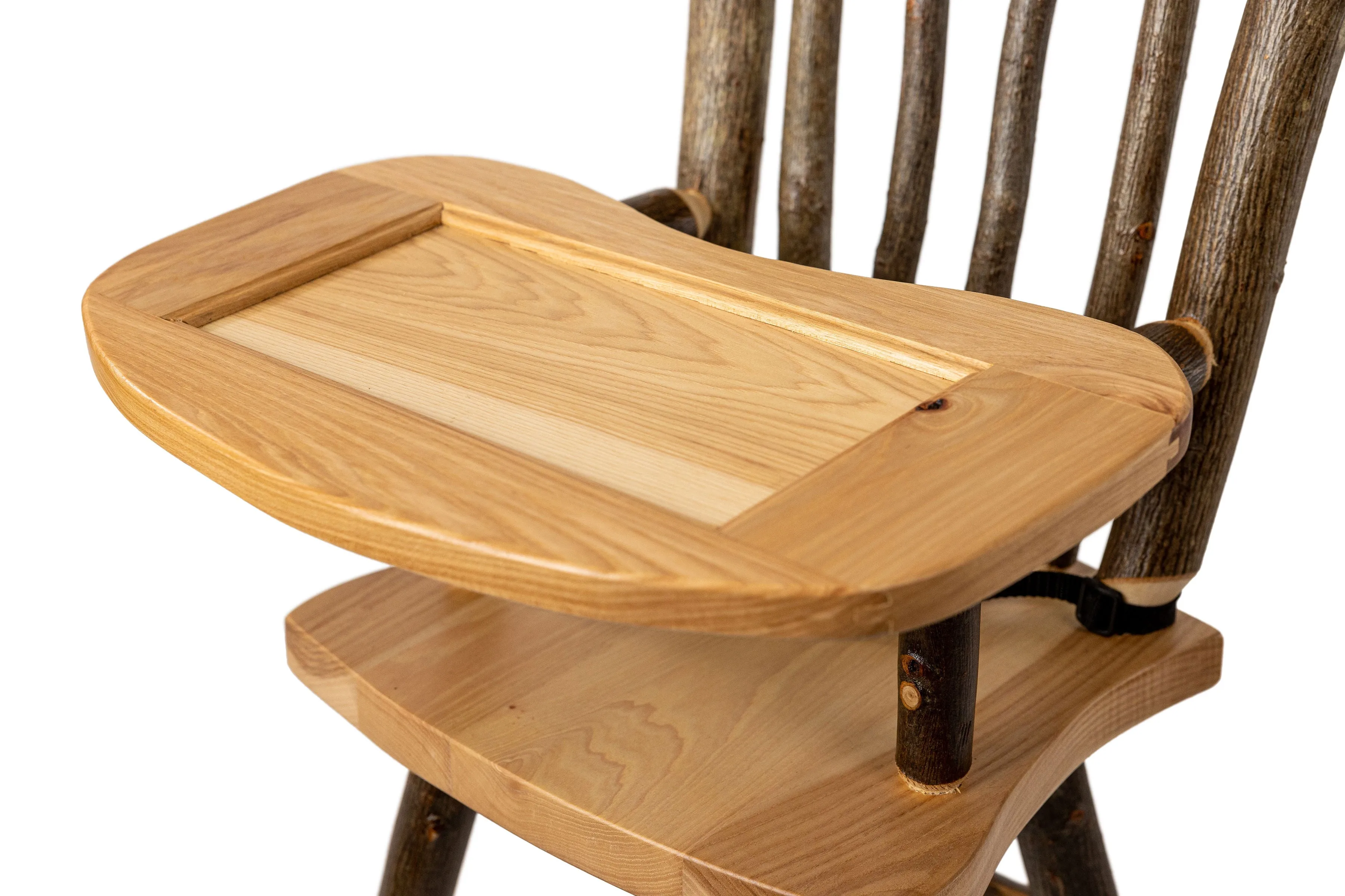 Wooden Hickory High Chair
