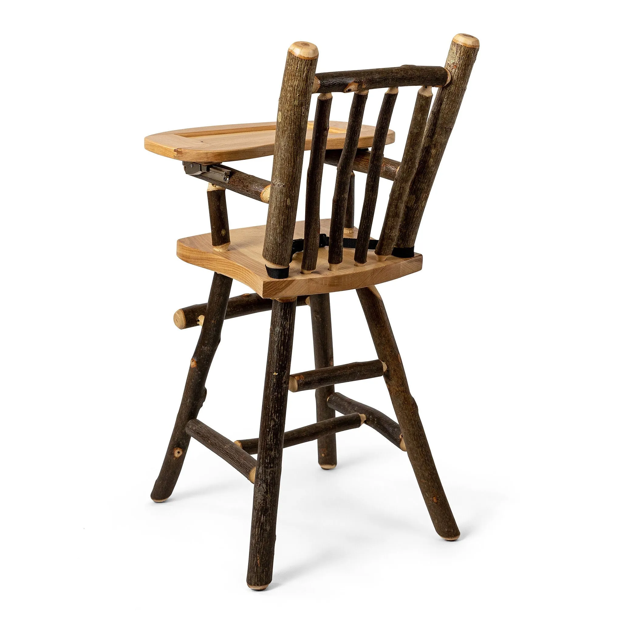 Wooden Hickory High Chair