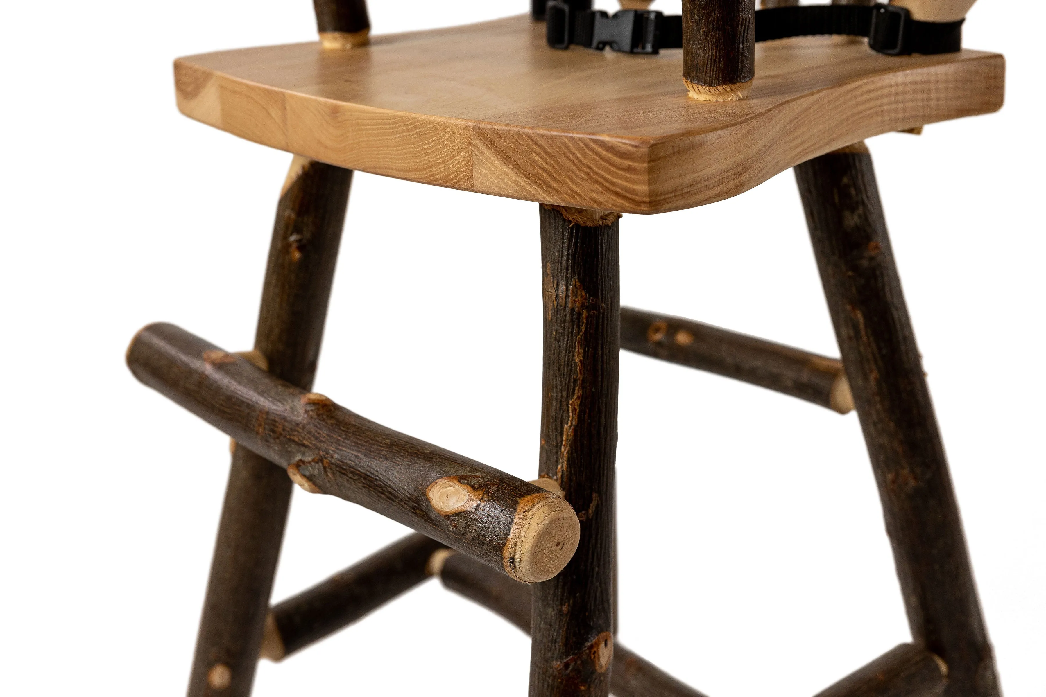 Wooden Hickory High Chair