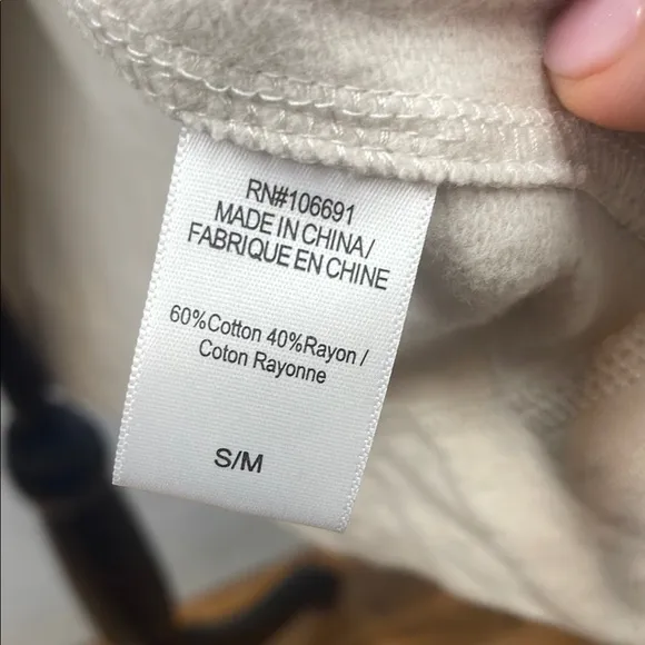 Young Fabulous &amp; Broke cream long line open front quilted blanket cardigan
