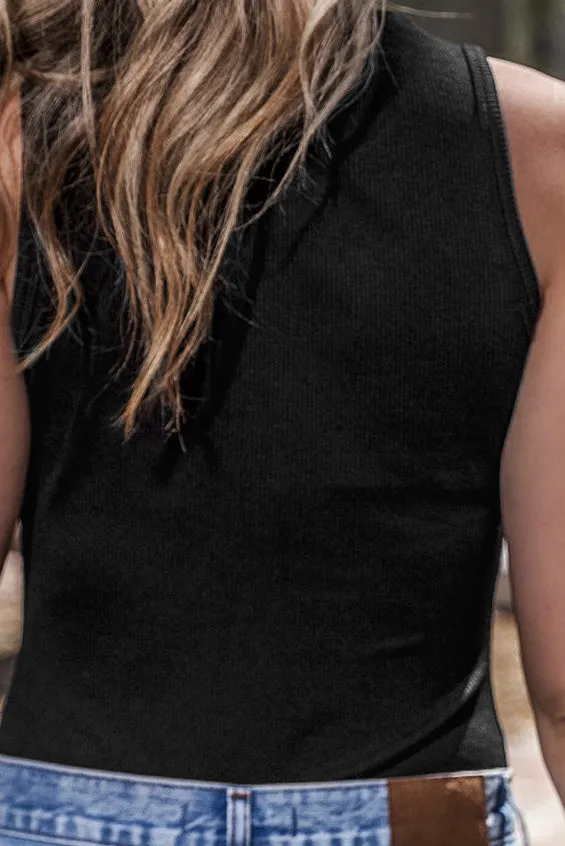 Zip Mock Neck Bodysuit